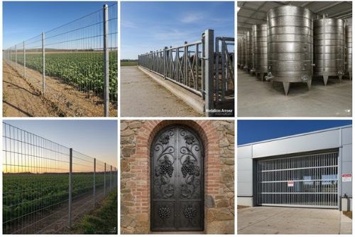 Acero inoxidable para bodegas